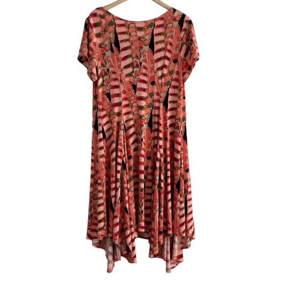 Signature by Robbie Bee Short Sleeve Midi Dress (1X) - Picture 2 of 12